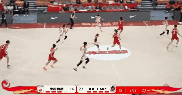 世界杯客户端-赵维伦反击中送出妙传,焦泊乔上篮打进追至7分打停对手